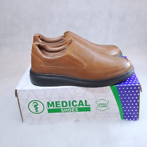 حذاء طبي جلد طبيعي  ✓✓